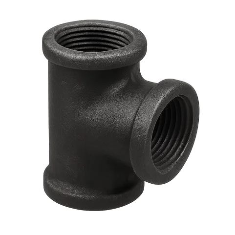 Тройник чугунный переходной оцинкованный Ду 20х15 3/4"х1/2" ВР/ВР